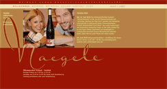 Desktop Screenshot of naegele-wein.de