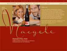 Tablet Screenshot of naegele-wein.de